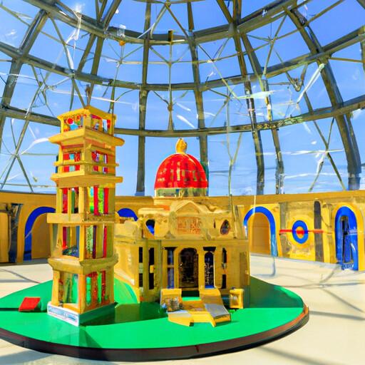 מתחם LEGO® X-TREME בפארק לגולנד גרמניה (Deutschland) במינכן