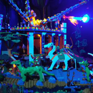 מתחם LEGO® MYTHICA בפארק לגולנד גרמניה (Deutschland) במינכן